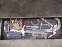 Kennedy Metal Machinist Tool Box w/Contents - Some Starrett Brand