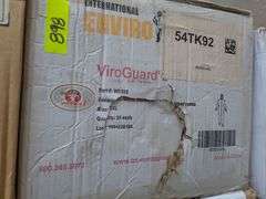 Box of International Enviroguard 4XL Coveralls