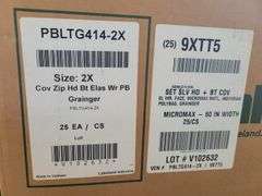 Box of 24 Size 2X Hooded Coveralls