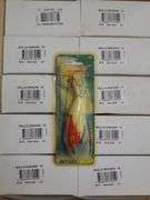 Approx. 120 Red Head Rollo Minnow Lures