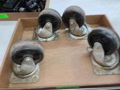 Four Swivel Casters, Approx. 5in
