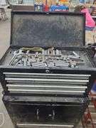 Rolling Tool Box, Cabinet & Contents