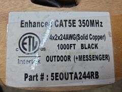 Partial Roll of Cat5E Wire