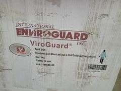Box of International Enviroguard 3XL Lab Coats