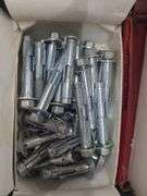 Box of Assorted Hardware, Nuts, Bolts, & Fasteners
