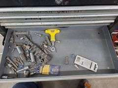 Rolling Tool Box, Cabinet & Contents