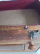 Wooden Machinist Toolbox, Approx. 20x9x13, No Key