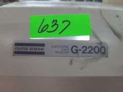 Fujitsu General Electronic Cash Register G-2200 w/Keys