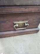 Vintage Wood Chest, Approx. 34x18x14