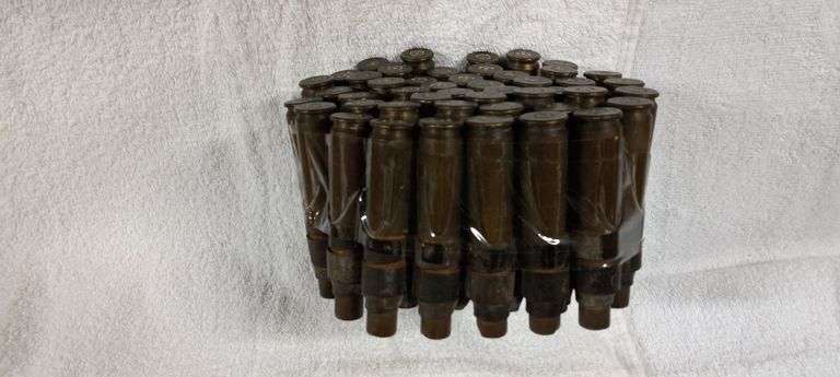 47 pcs 50BMG linked empty brass