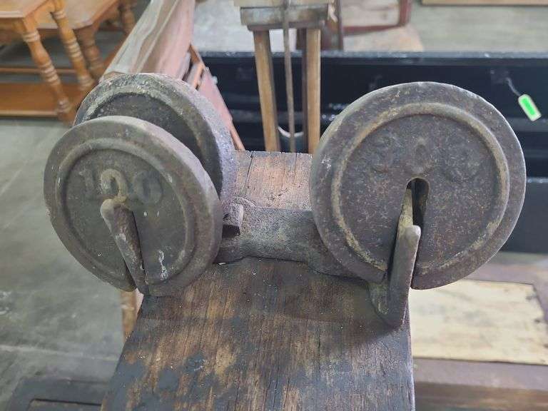 Antique Floor Scale