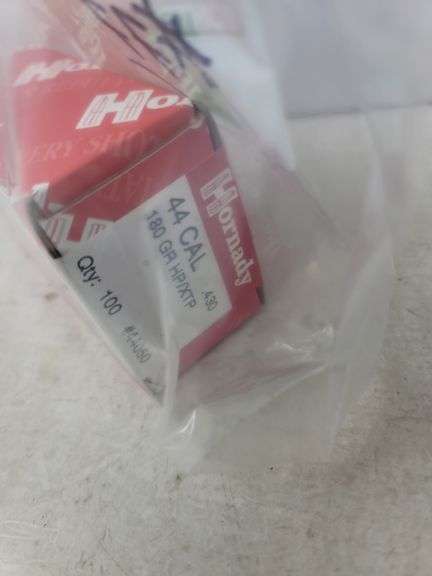 100 pcs Hornady .430 (44 caliber) 180gr XTP bullets