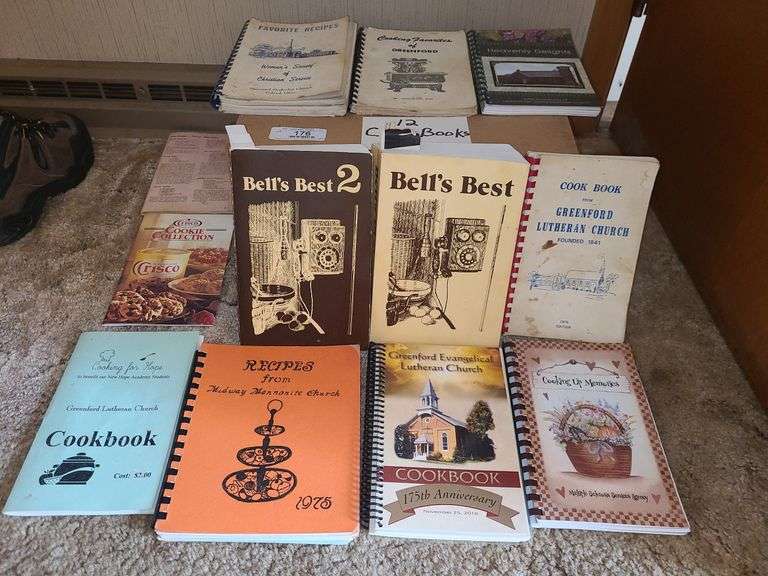 12 Cookbooks