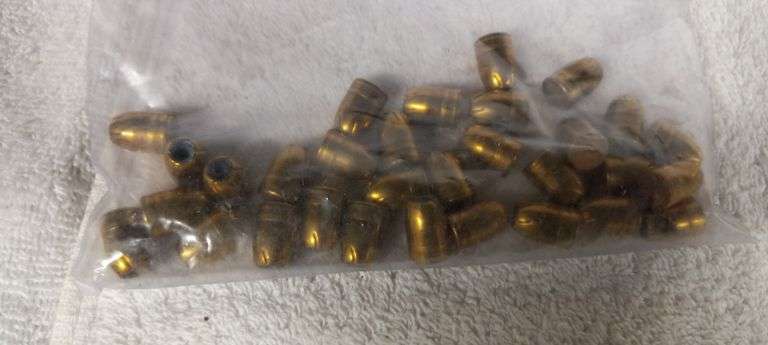 Bag of 45 caliber HP bullets