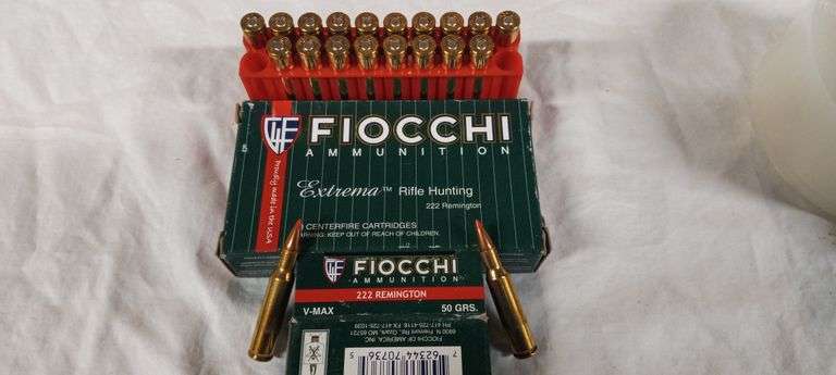 2-20 rnd box 222 Rem 50gr V-MAX
