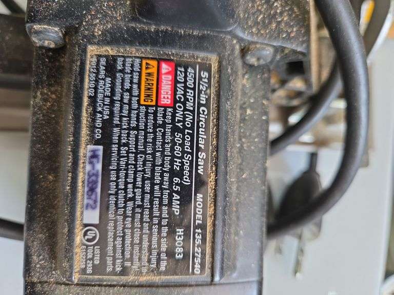 Craftsman 5 1/2" Electric Circular Saw