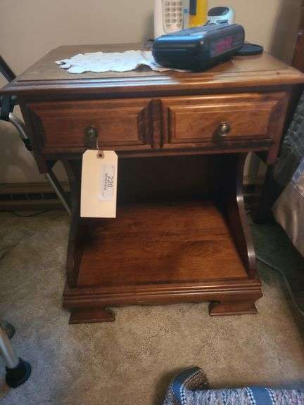 Wooden Nightstand