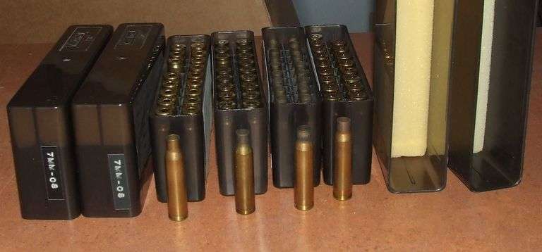 80 pcs 7mm-08 brass