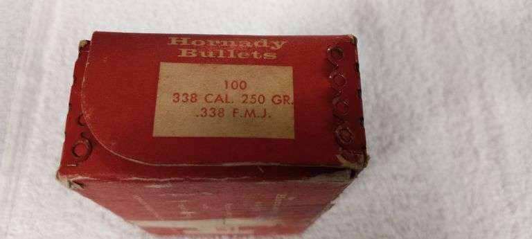 55 pcs 338 caliber 250gr bullets
