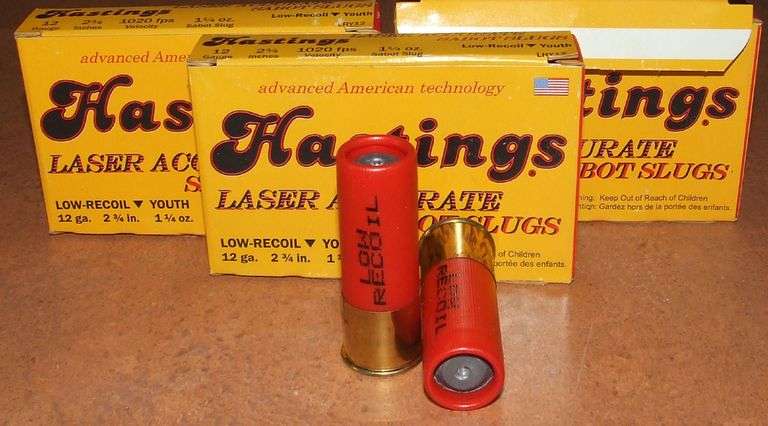 15 Hastings 12ga slugs