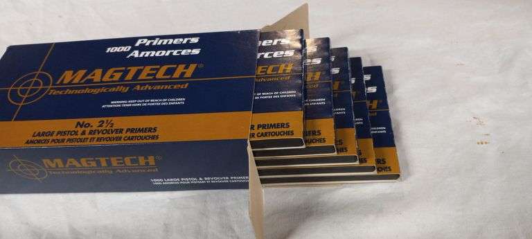 1000 count large pistol primers