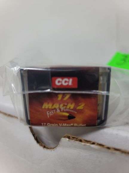 2-50 round box CCI .17 Mach 2