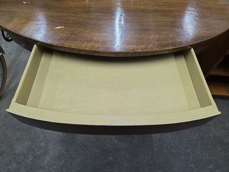 Oval Table W/ Drawer- Approx 38" x 24" x 29" Tall (Has Some Marks)