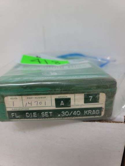 Vintage set (1965) RCBS 30-40 Krag 2 die set