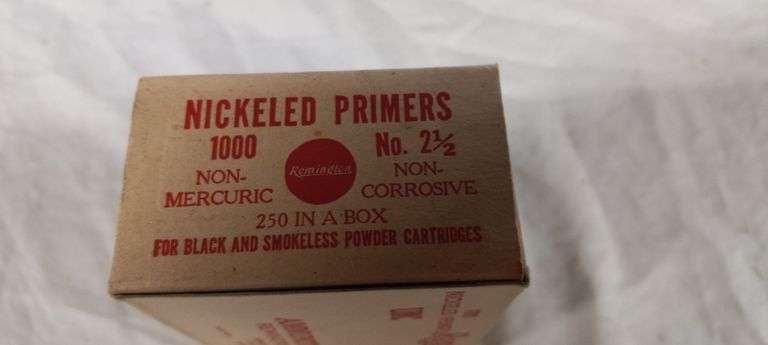 1000 count Remington 2 1/2 Large pistol primers