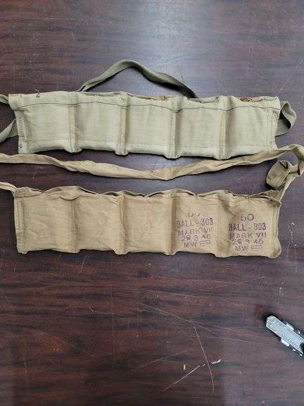 2-50 rnd bandolier Greek 303 Brit