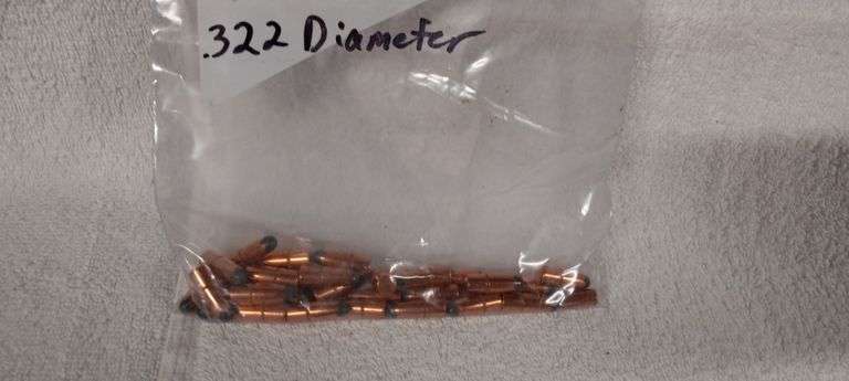 Bag of 322 Dia bullets