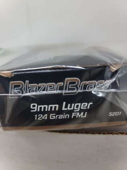 50 round box CCI Blazer 9mm