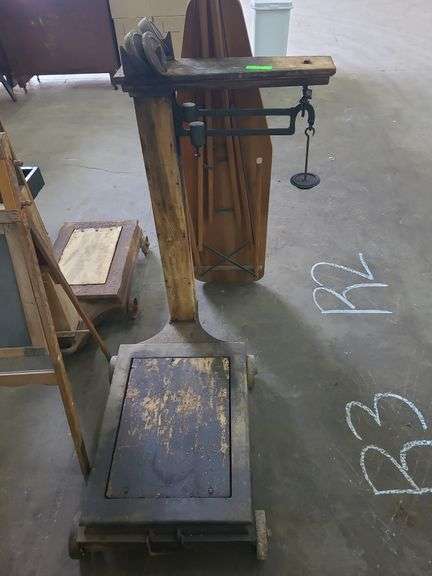 Antique Floor Scale