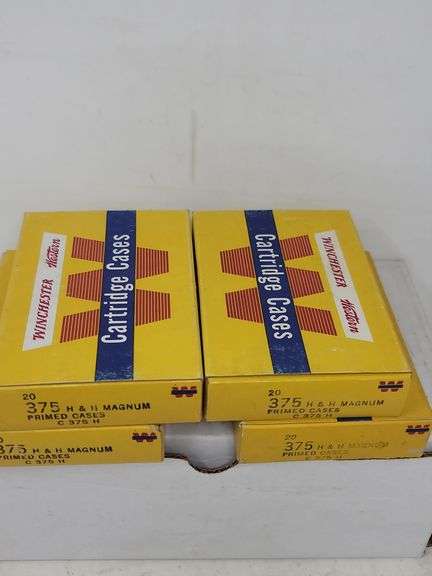 75 pcs Winchester 375 H&H brass