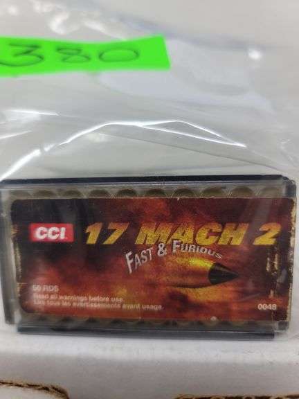 50 round box CCI .17 Mach 2