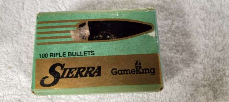 100 pcs 25 caliber 100gr bullets in sealed box