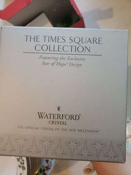 Waterford "The Times Square Collection" Crystal Ornament