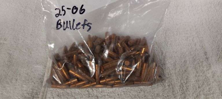 Bag of 25-06 bullets