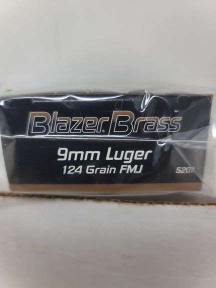 50 round box CCI Blazer 9mm