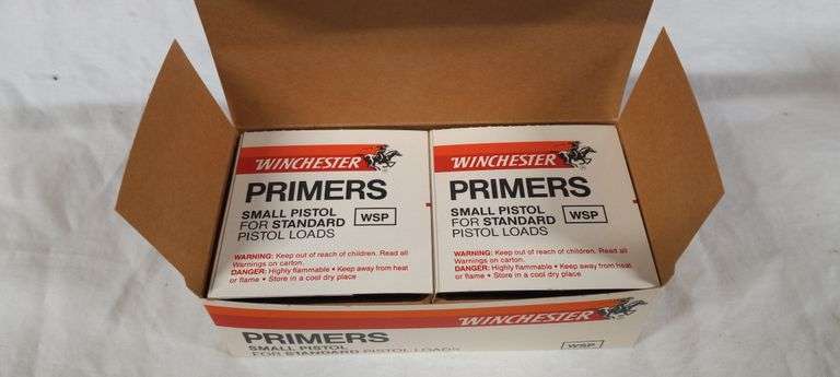 1000 count small pistol primers