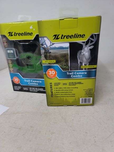 2-24 MP Treeline Trail Camera Combo