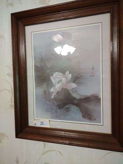 Framed Print By Hana Liu Approx 19"x23"