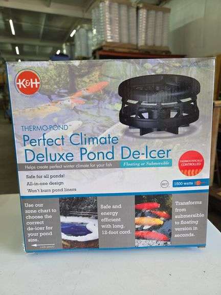 Perfect Climate Deluxe Pond De- Icer