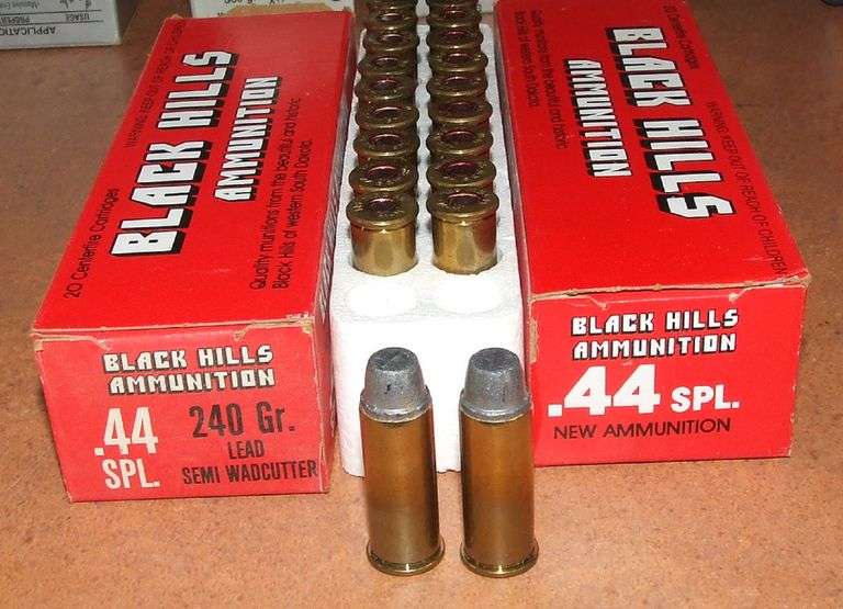 40 rounds Black Hills 44 Special