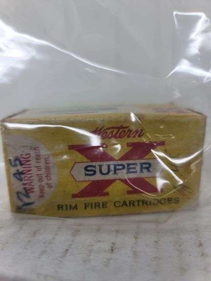 50 round box Vintage Winchester 22 WRF
