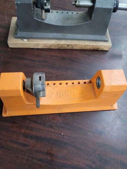 2 Lyman case trimmers (the orange one is missing parts)