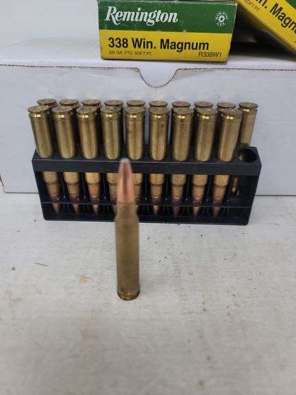 3-20 rnd  box Remington 338 Win Mag