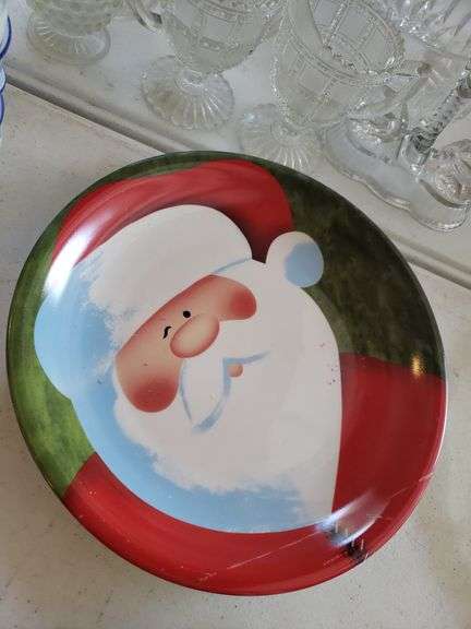 2 Christmas Plates