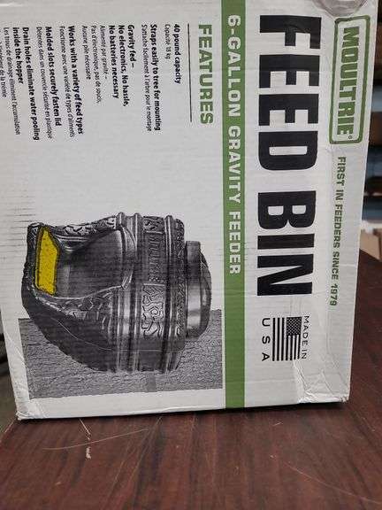 Moultrie 6 gallon feed bin
