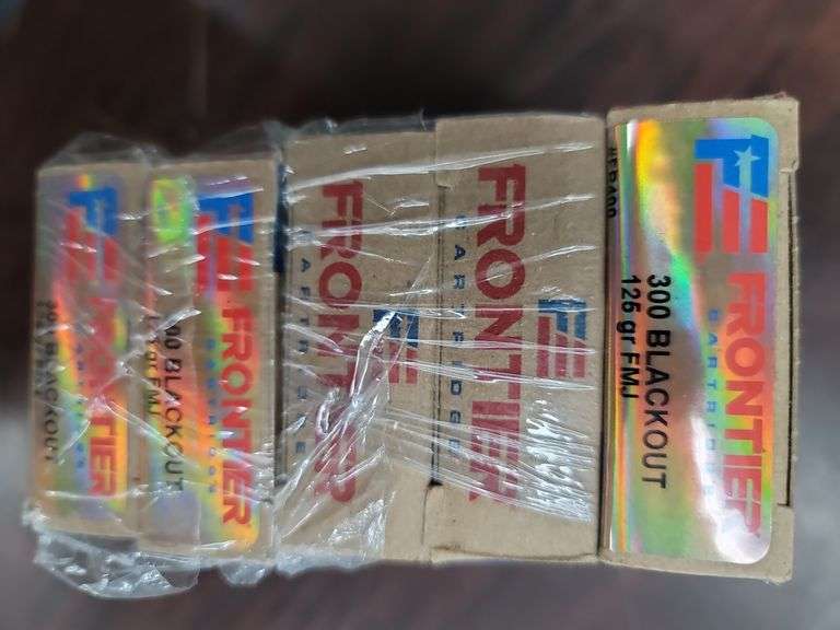 5-20 rnd box Hornady Frontier 300 Blackout 125gr